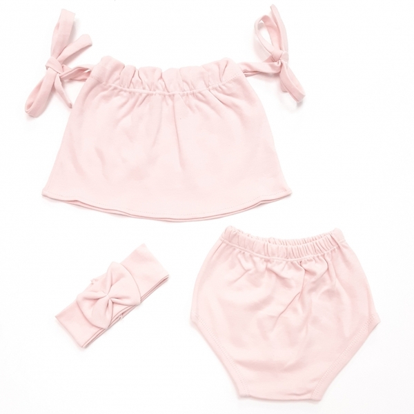 سه تیکه نیم تنه صورتی