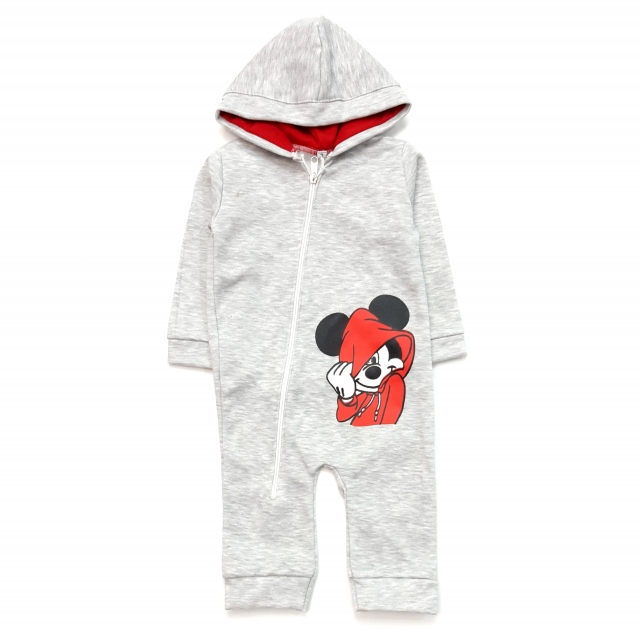 سرهمی کلاهدار mickey mouse طوسی