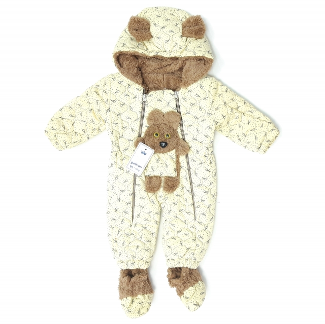 کاپشن سرهمی پاپوش سگ لیمویی