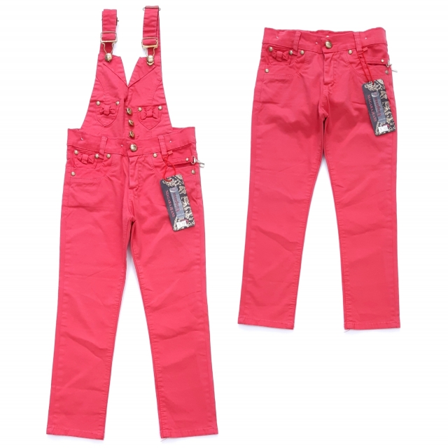 دوبنده شلوار کتان سرخابی