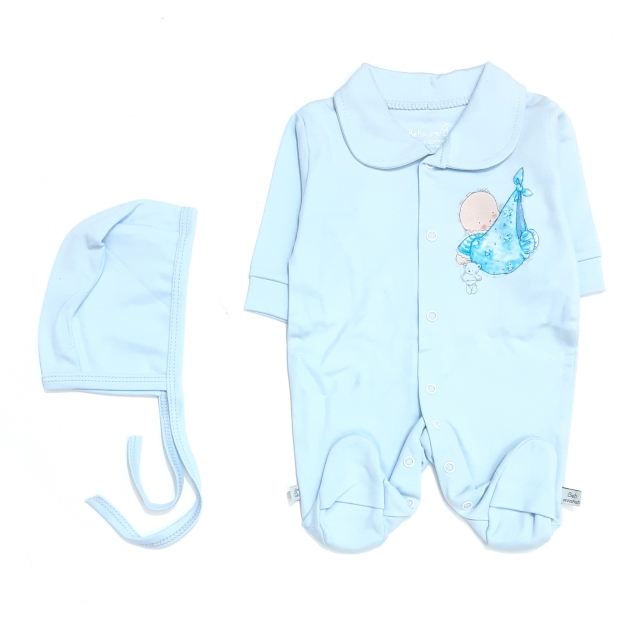 سرهمی کلاه نی‌نی آبی