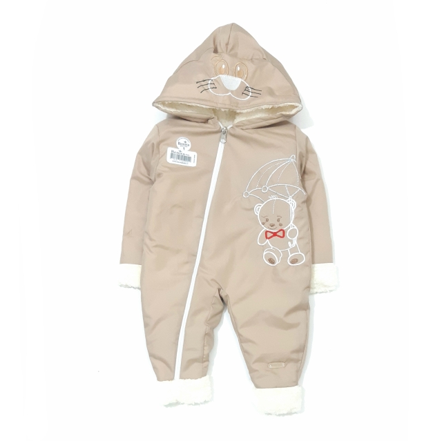 کاپشن سرهمی خرس کرمی