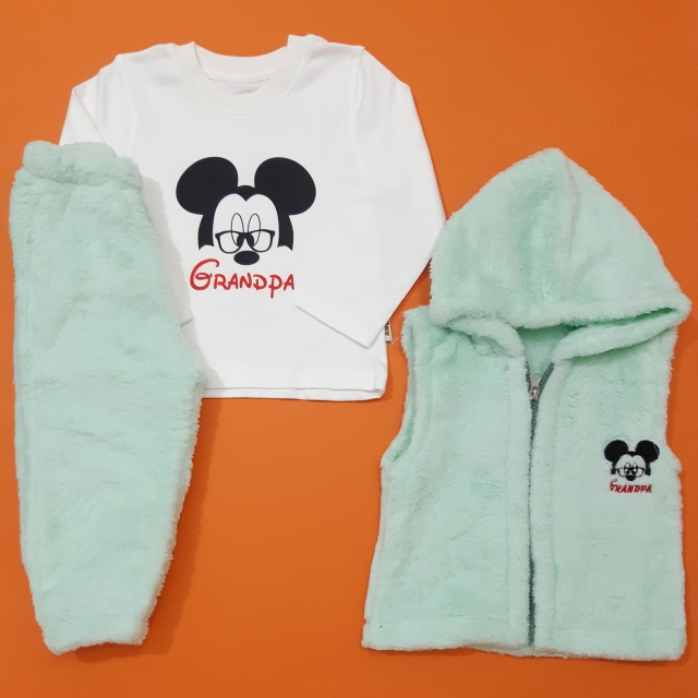 سه تیکه میکی‌موس طوسی