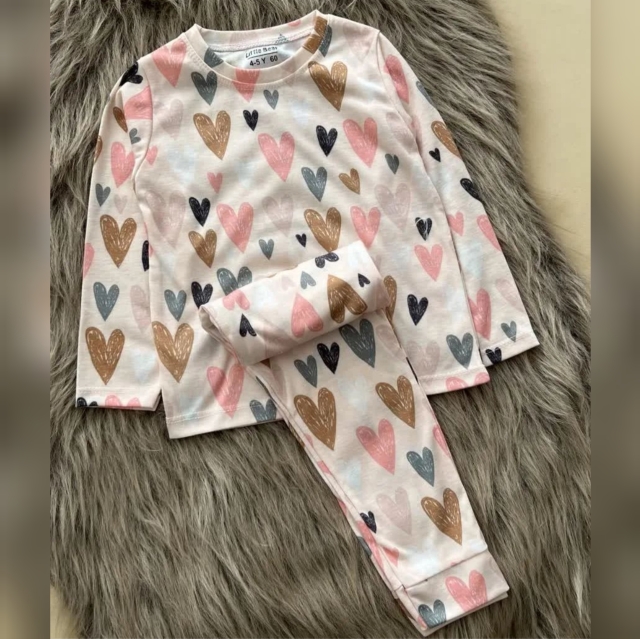 بلوز شلوار قلب