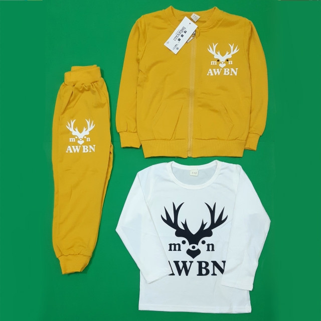 سه تیکه AWBN طوسی