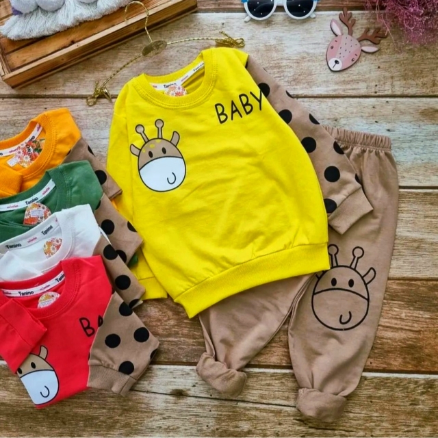 بلوز شلوار زرافه