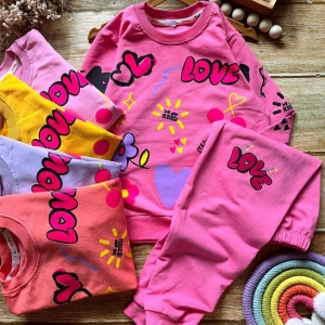 بلوز شلوار LOVE