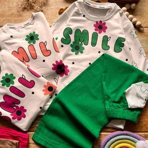 بلوز شلوار SMILE