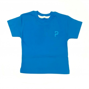 تیشرت P آبی پررنگ