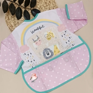 پیش بند آستین دار