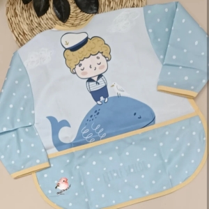 پیش بند آستین دار