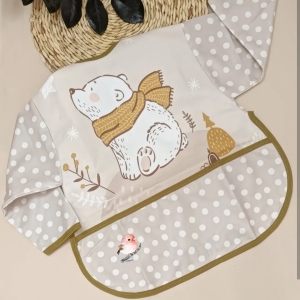 پیش بند آستین دار