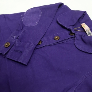 سرهمی خارجی کتان بنفش