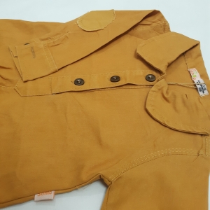 سرهمی خارجی کتان خردلی