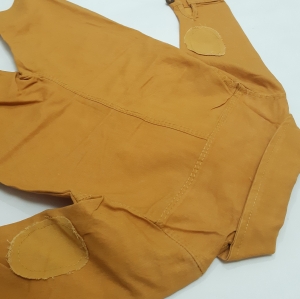 سرهمی خارجی کتان خردلی