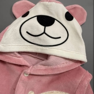 سوییشرت شلوار مخمل خرسی