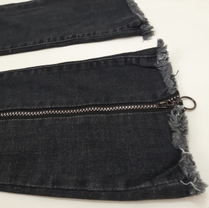 شلوار لی زیپ دار