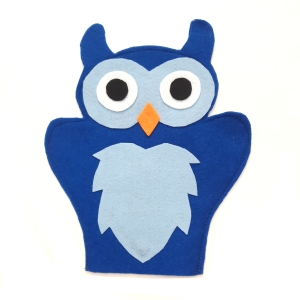 عروسک نمایش جغد کاربنی