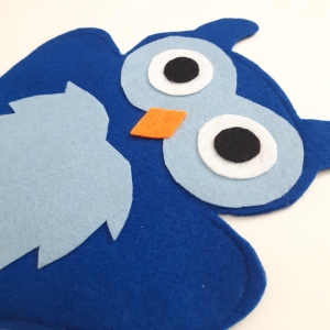 عروسک نمایش جغد کاربنی