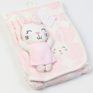 پتو و عروسک بیبی بلانکت خرگوش