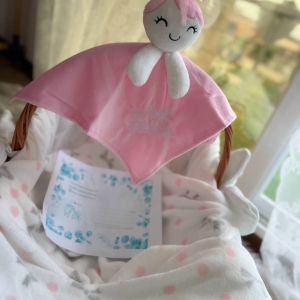 پتو و عروسک بیبی بلانکت پرنسس