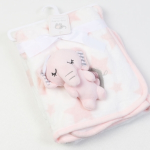 پتو و عروسک بیبی بلانکت فیل