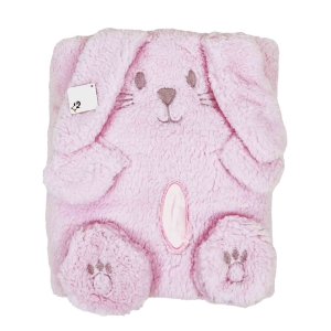 پتو کلاهدار خرگوش صورتی