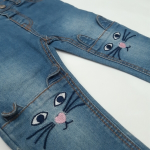 شلوار لی خارجی گربه