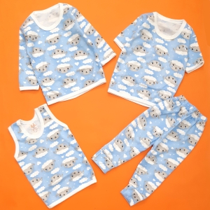 چهار تیکه ببعی آبی