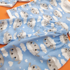 چهار تیکه ببعی آبی