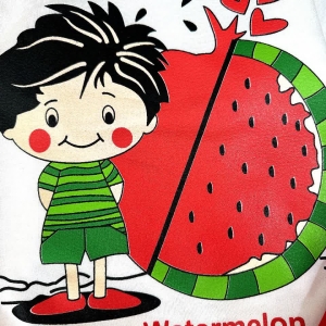 بلوز شلوار یلدایی پسر و هندوانه