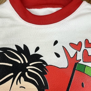 بلوز شلوار یلدایی پسر و هندوانه