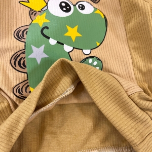 بلوز شلوار شکلاتی داینو