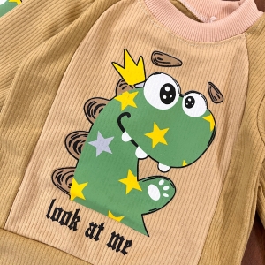 بلوز شلوار شکلاتی داینو