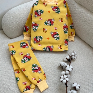 بلوز شلوار توکرک خارجی توت‌فرنگی