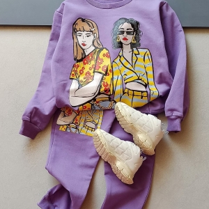 بلوز شلوار دورس دو دختر