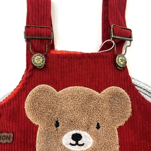 بیلر مخمل کبریتی تدی زرشکی