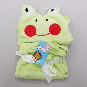 پتو کلاهدار قورباغه لپ‌قرمز