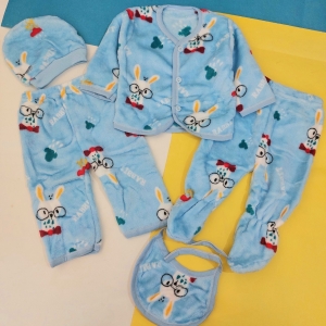 ست پنج تیکه بیمارستانی خارجی آبی خرگوش