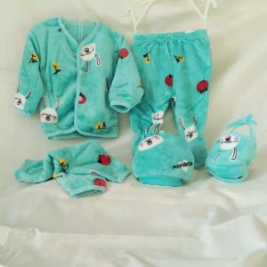 ست پنج تیکه بیمارستانی خارجی سبز خرگوش