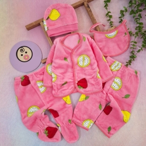 ست پنج تیکه بیمارستانی خارجی گلبهی توت‌فرنگی