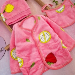 ست پنج تیکه بیمارستانی خارجی گلبهی توت‌فرنگی