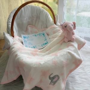 پتو و عروسک بیبی بلانکت فیل