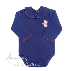 بادی زیربلند یقه‌ب‌ب سورمه‌ای