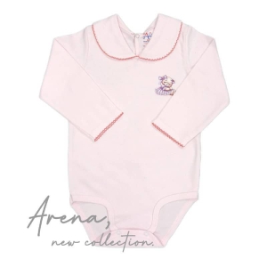 بادی زیربلند یقه‌ب‌ب صورتی