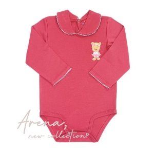 بادی زیربلند یقه‌ب‌ب عنابی