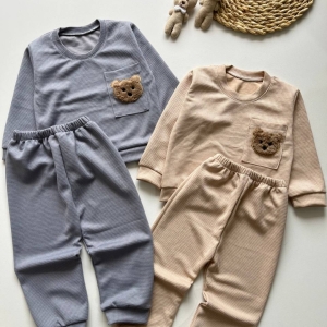 بلوز شلوار بیسکوییتی تدی