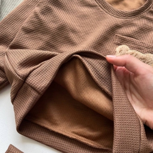 بلوز شلوار بیسکوییتی تدی