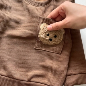 بلوز شلوار بیسکوییتی تدی