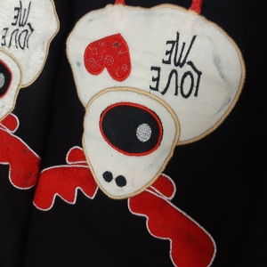 (معیوب)بلوز شلوار گوزن پوم‌پوم